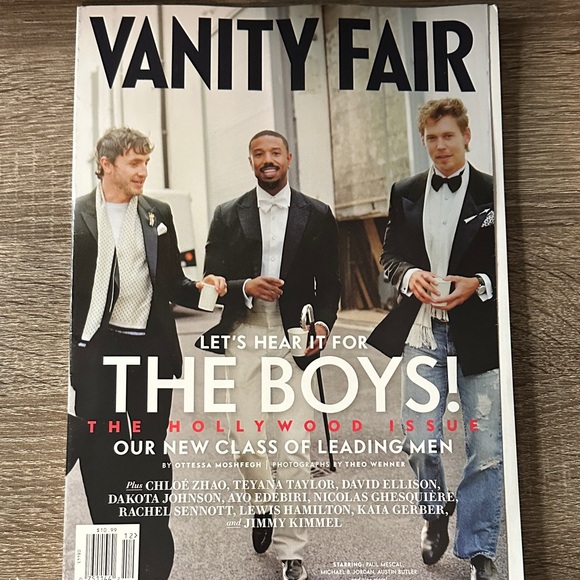Vanity Fair Magazine Cover with Black and White Suits - Picture 4 of 5